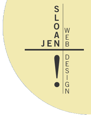 Jen Sloan Web Design home