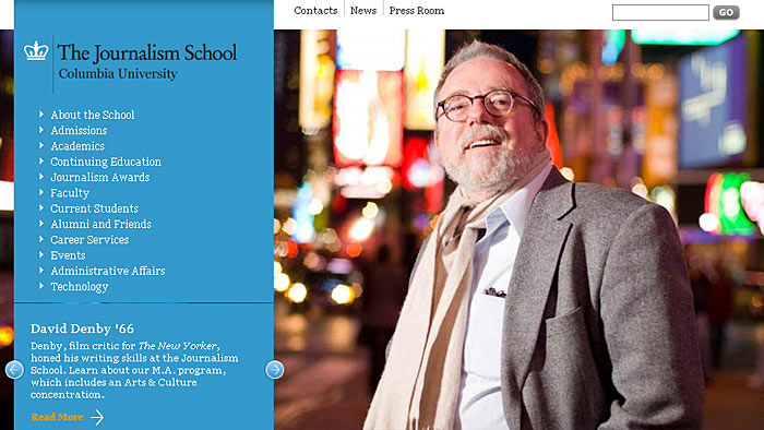 Columbia Journalism School Home Page